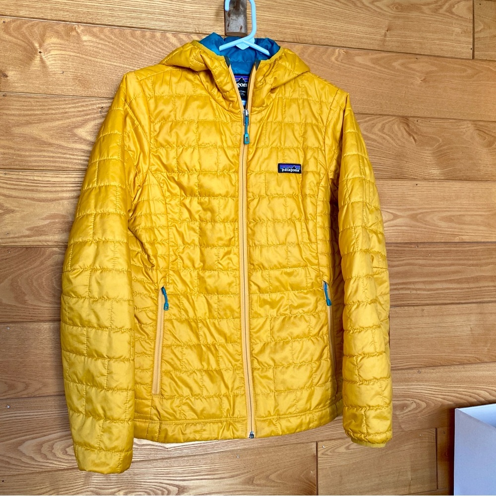 Patagonia Nano Puff Hoody Jacket Amber Gold
